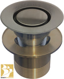 Pop Down® for Tubs, Integral or Contractor-built Overflow