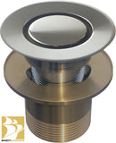 Pop Down® for Tubs, Integral or Contractor-built Overflow