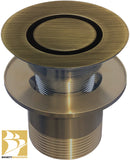 Pop Down® for Tubs, Integral or Contractor-built Overflow